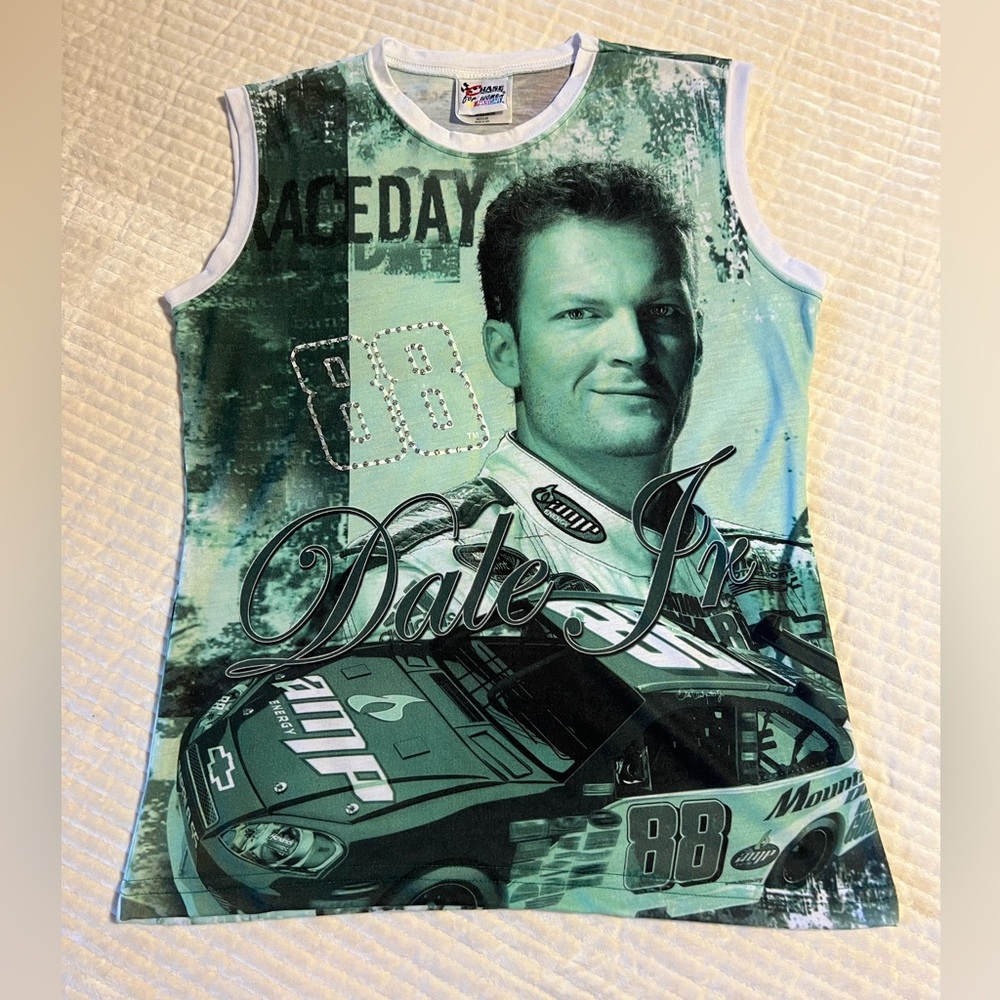 Vintage Women’s Dale Earnhardt Jr #88 Amp Energy Shirt Size Medium